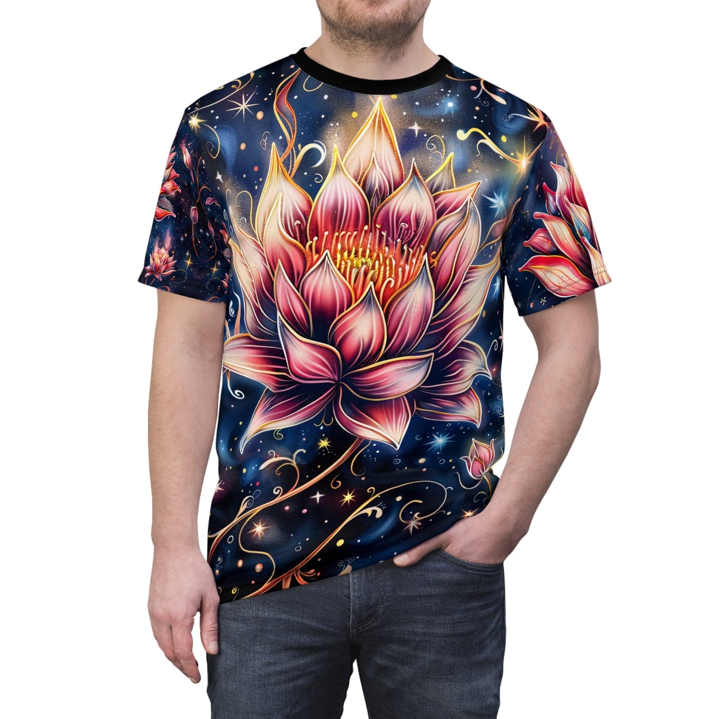 Cosmic Lotus Garden Tee