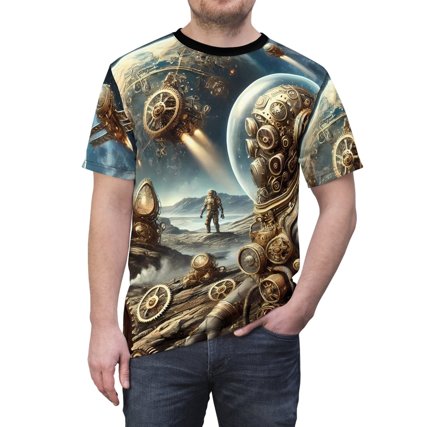 Steampunk Galactic Explorer Tee